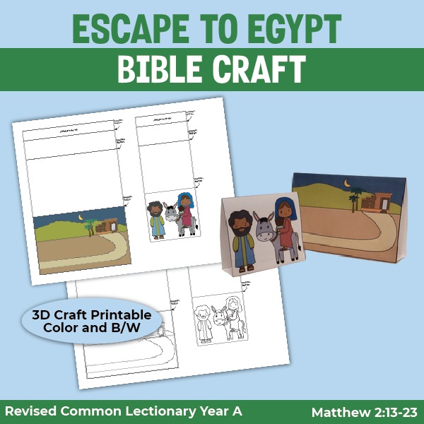 Escape to egypt craft