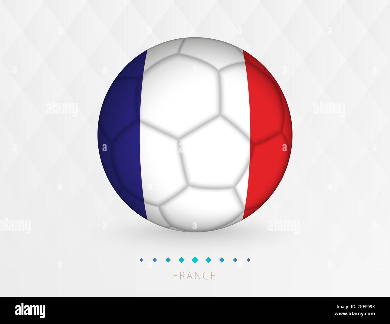 Federaciãn franca de fãºtbol imãgen vectorial de stock