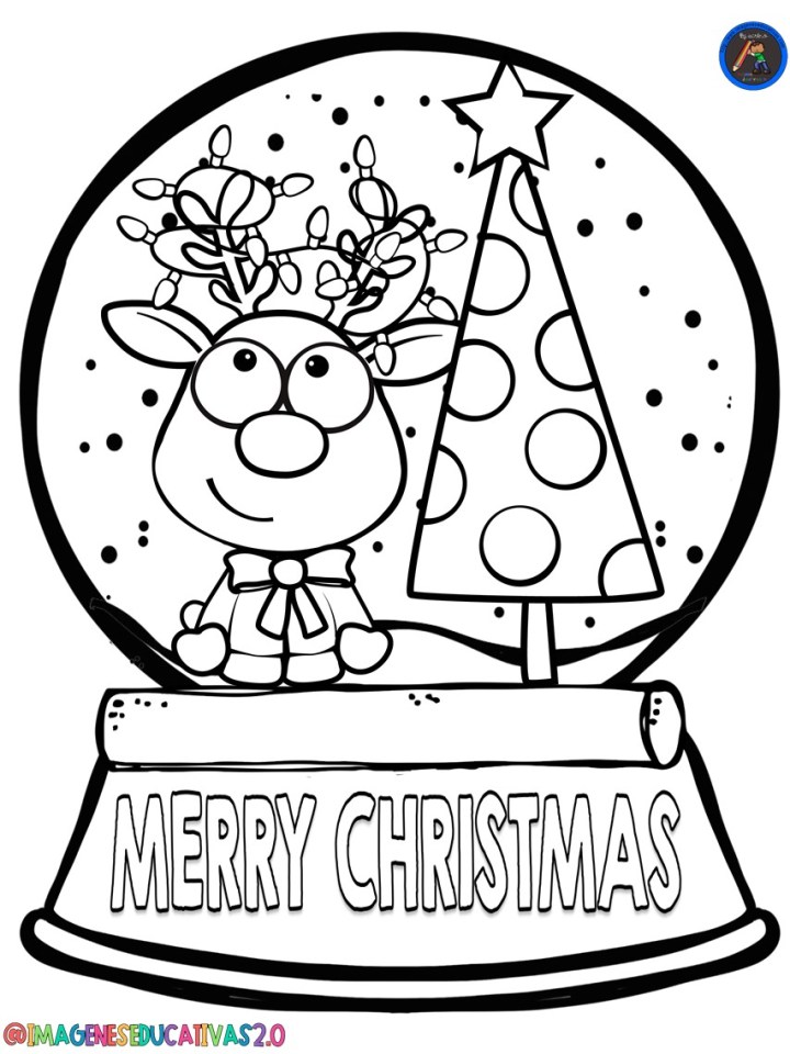 Bolas de navidad para colorear â imagenes educativas