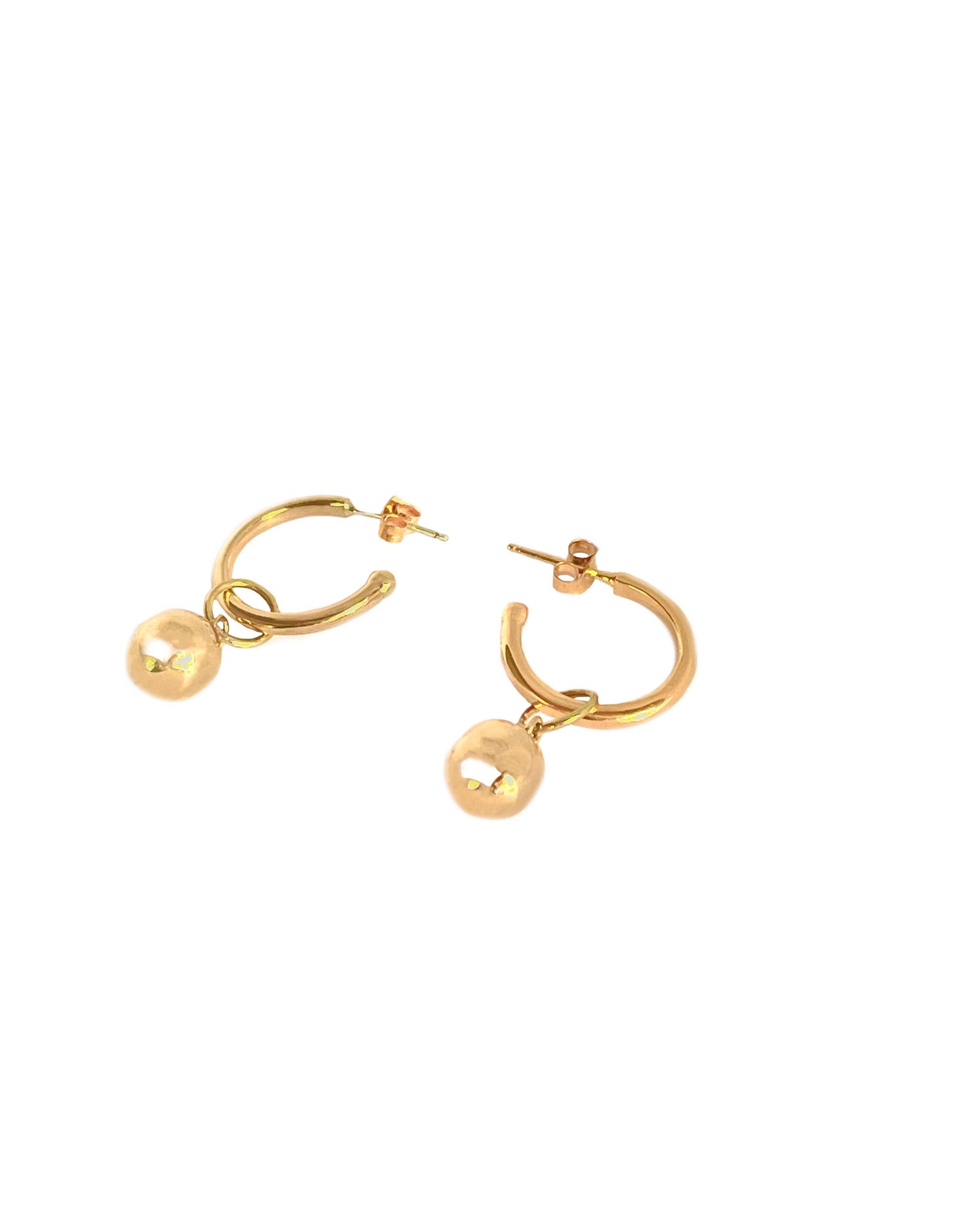 Esfera charm hoop earrings â kendall conrad