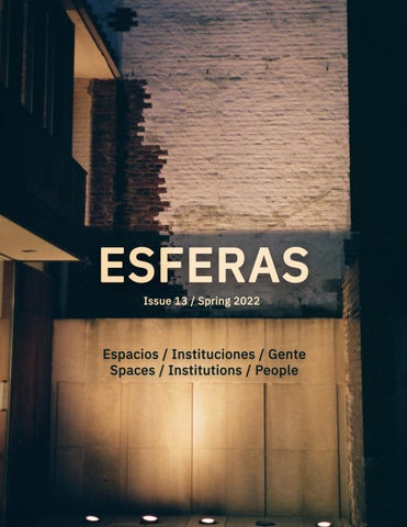 Esferas espacios instituciones gente by nyu esferas