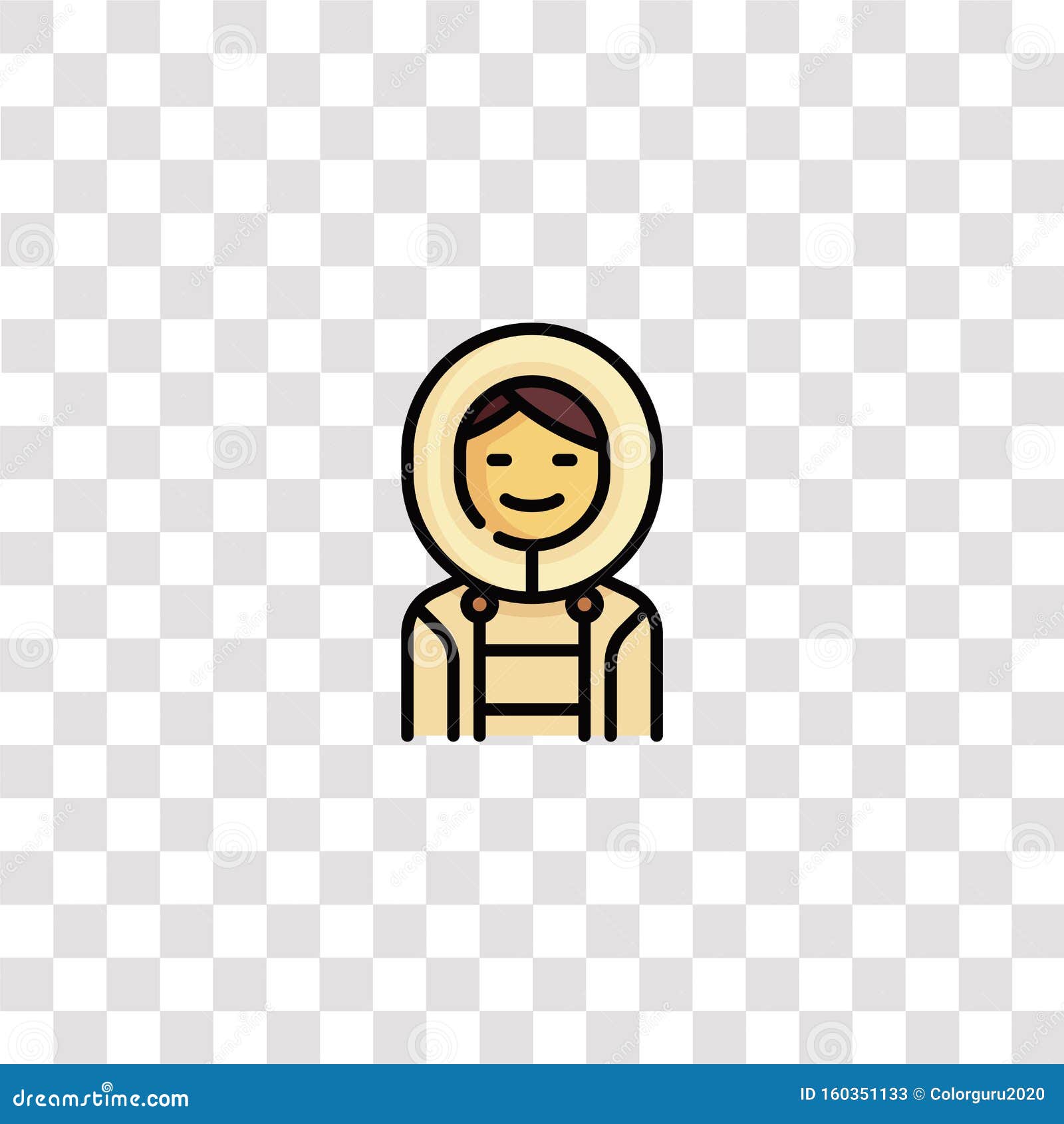Eskimo icon sign and symbol eskimo color icon for website design and mobile app development stock vector