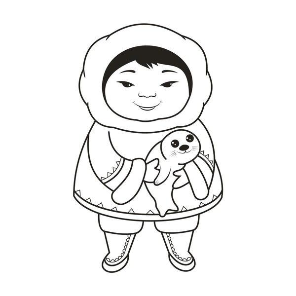 Baby eskimo royalty