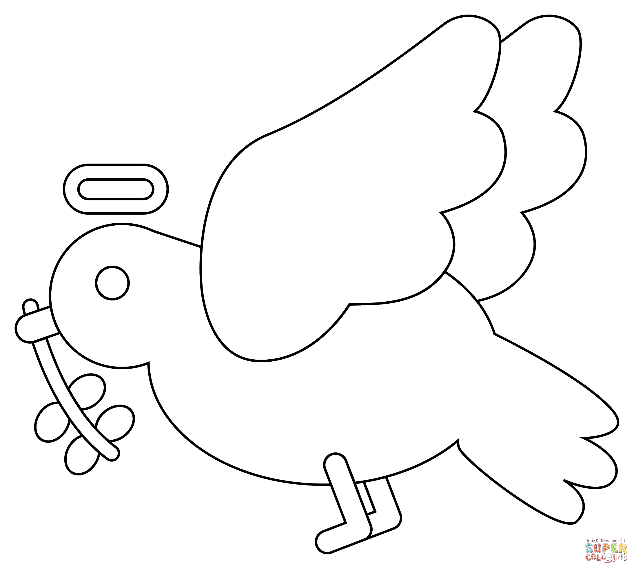Holy spirit coloring page free printable coloring pages