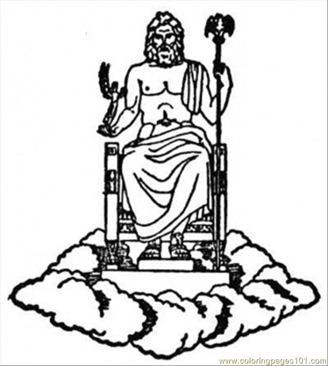 Zeus coloring pages crokky coloring pages