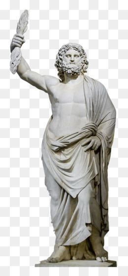 Statue of zeus at olympia png