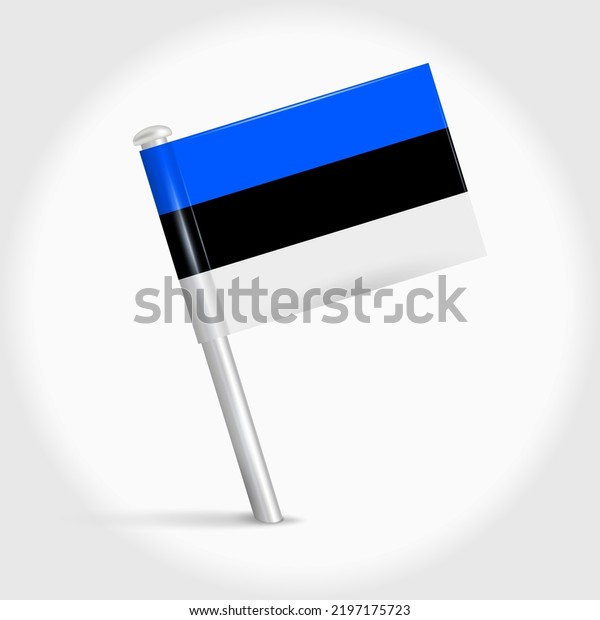 Best estonia pin map royalty