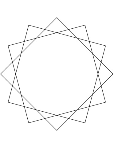 Dibujo de estrella de puntas para colorear dibujos para colorear imprimir gratis