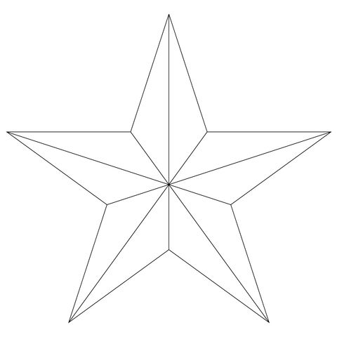 Five point star coloring page free printable coloring pages molde estrela estrela para imprimir desenhos de estrelas