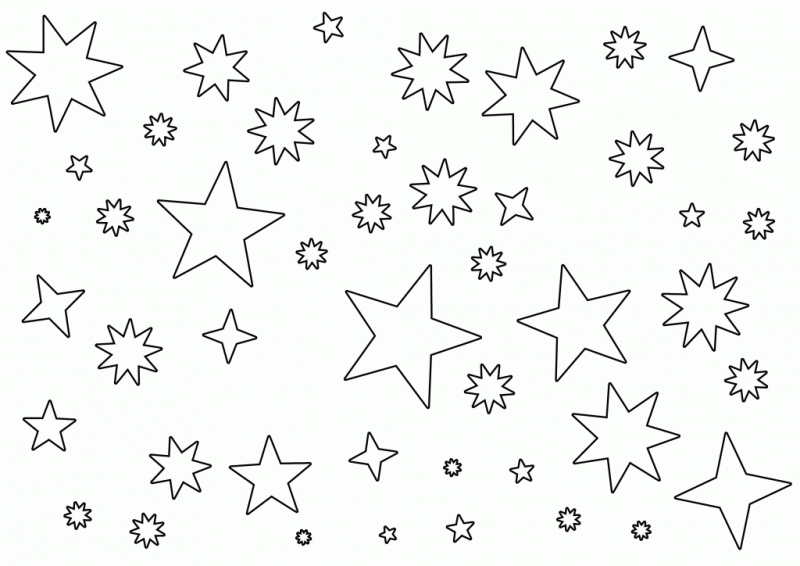 Dibujos de trellas para colorear pintar e imprimir gratis star coloring pag coloring pag for kids free coloring pag