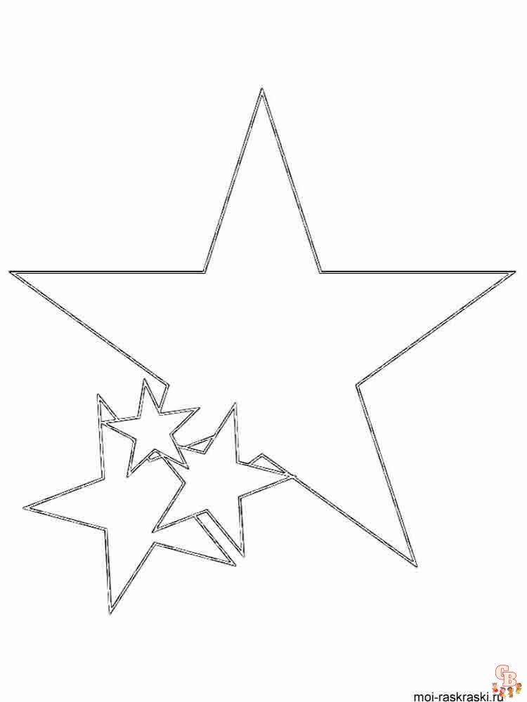 Best star coloring pages for kids