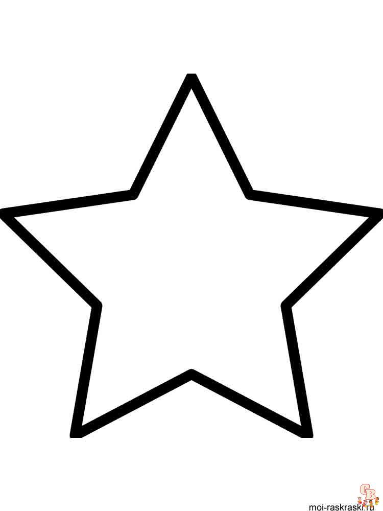 Las mejores pãginas para colorear de estrellas para niãos