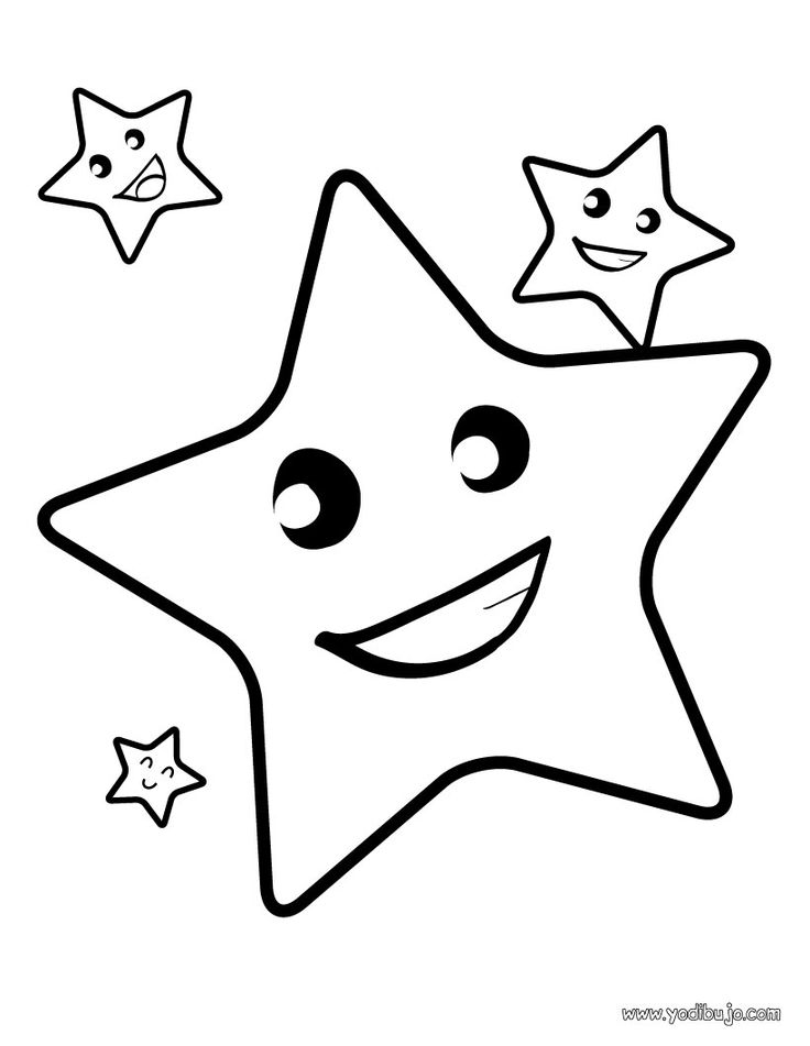 Mi colecciãn de dibujos estrellas star coloring pages shape coloring pages coloring pictures for kids