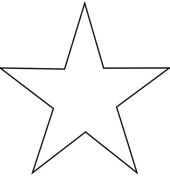 Dibujo para colorear estrella e dibujos de estrellas moldes de estrellas estrellas para imprimir