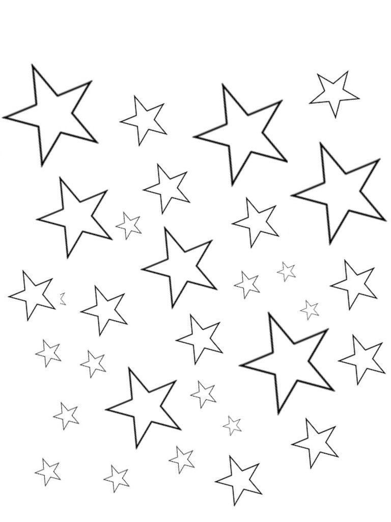 Moldes de estrellas grandes para imprimir