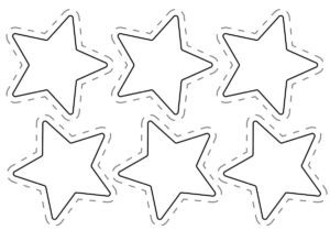 Estrellas para imprimir