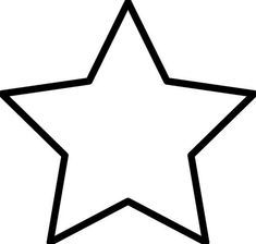 Imãgenes de estrellas para colorear e imprimir star template printable star coloring pages star template