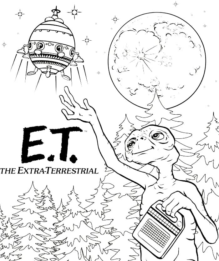 Movies coloring pages