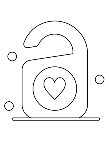 Dibujo de etiqueta de amor del dãa de san valentãn para colorear dibujos para colorear imprimir gratis