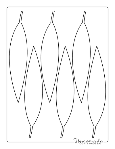 Free leaf templates