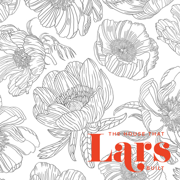 Peony flower coloring page pdf printable â the house that lars built