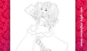 Ever after high coloring pages