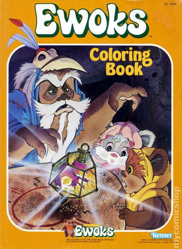 Ewoks coloring book sc star wars ic books