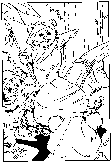 Ewok coloring star wars amino
