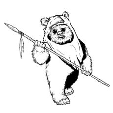Top free printable star wars coloring pages online star wars drawings star wars artwork star wars characters ewok