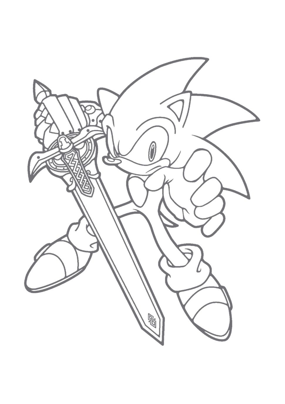 Free printable sonic the hedgehog coloring pages for kids hedgehog colors coloring pages for boys coloring books