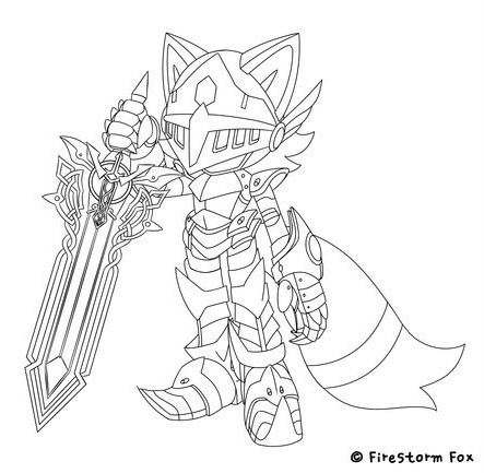A sonic oc showcase â excalibur cinder