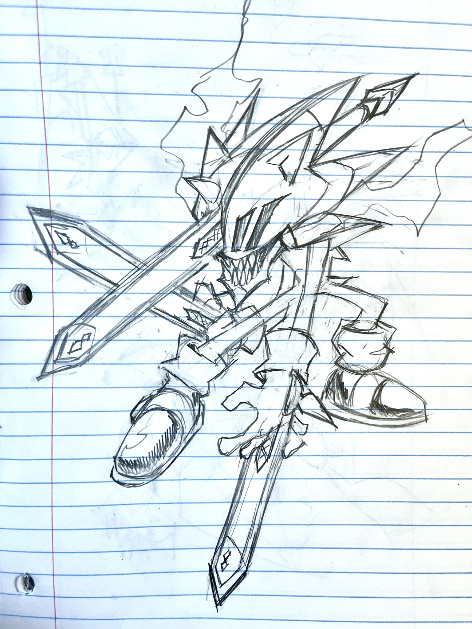 Excalibur devil sonic rsonicthehedgehog