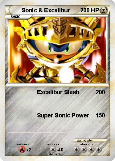 Pokemon sonic excalibur