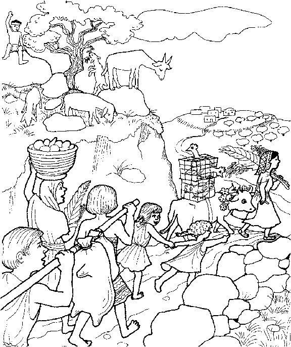 Exodus coloring page historia de la biblia biblia