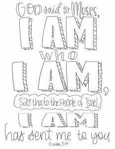 A burning bush god calls moses coloring pageactivity sheet ep
