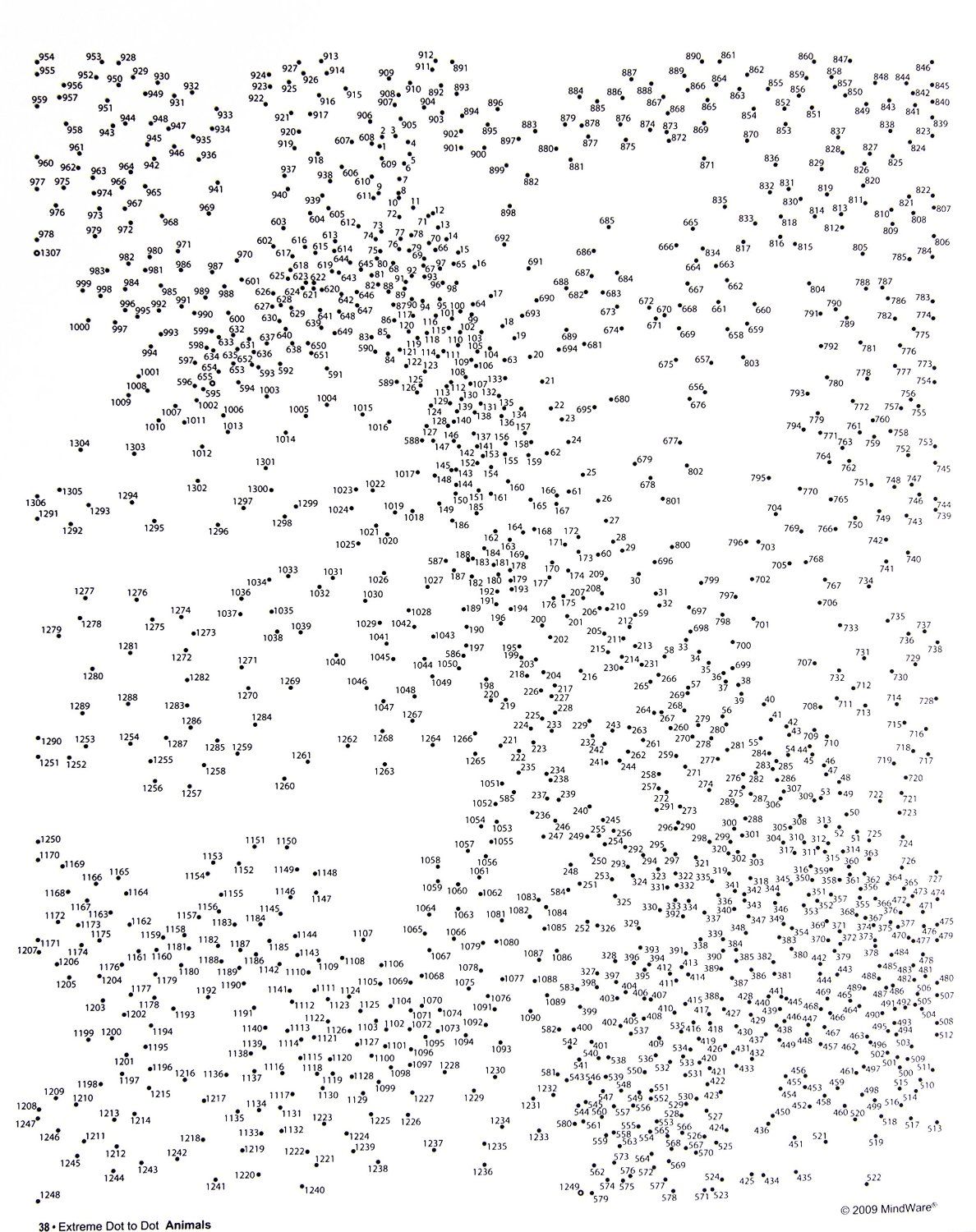 Hard dot to dots