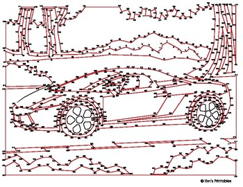 Sports car extreme difficulty dot