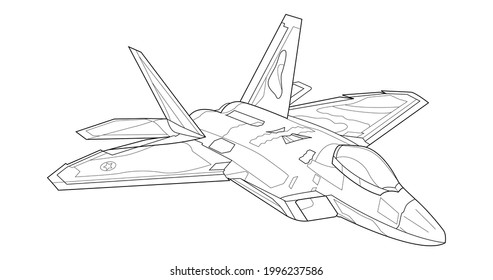 Jet coloring page photos and images
