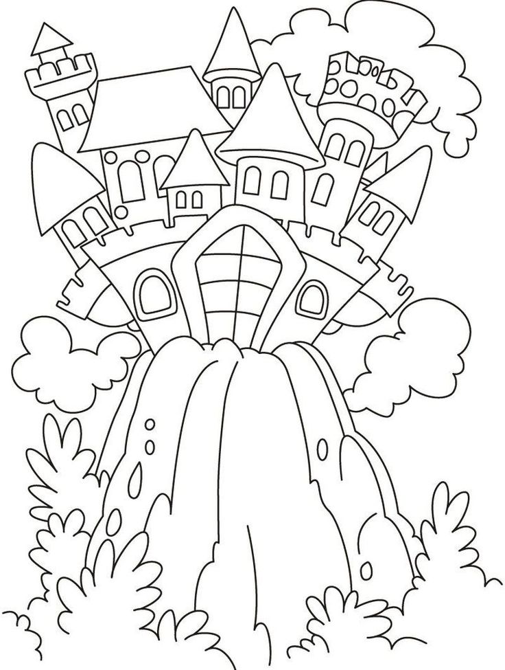 Castle coloring pages printable fairy coloring fairy coloring pages detailed coloring pages