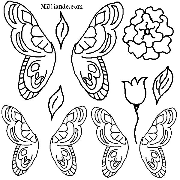 Create beautiful fairy wings with printable template