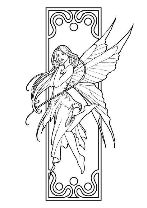 Coloring book illustration