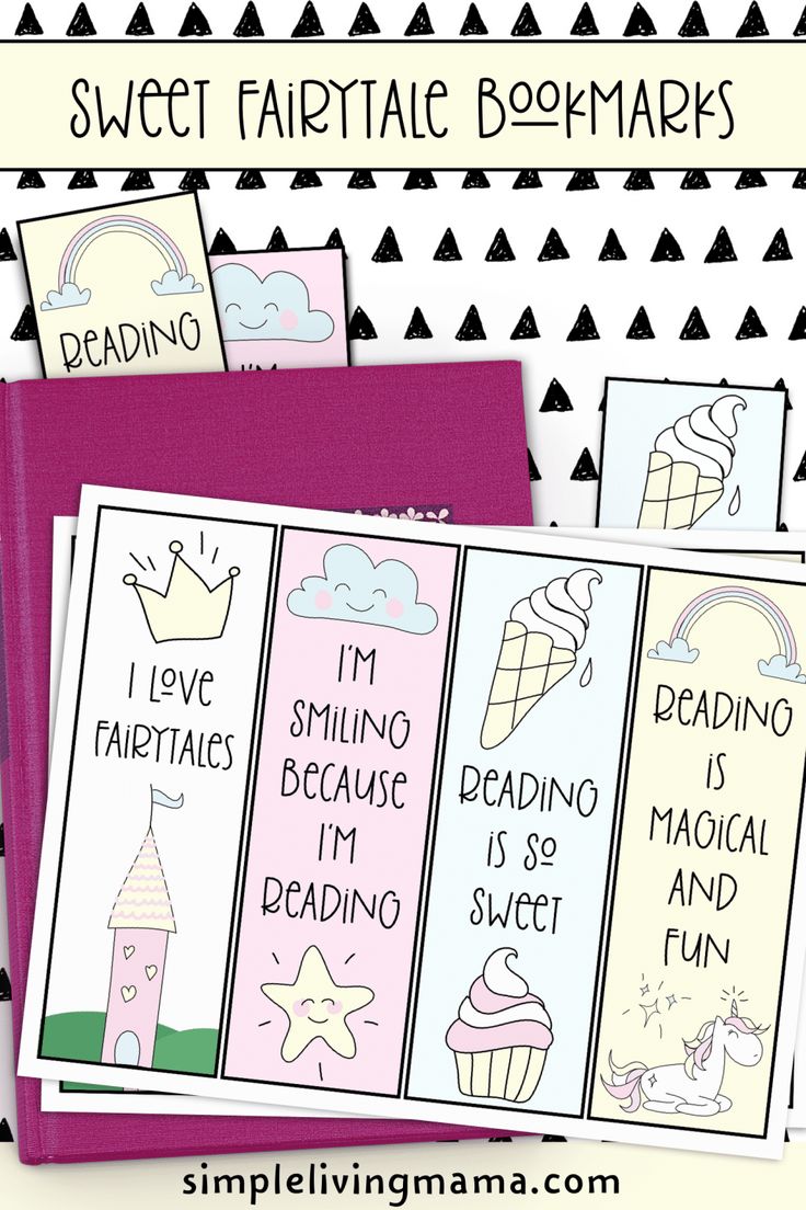 Free adorable fairytale bookmarks free homeschool deals printable activities for kids free homeschool homeschool freebies