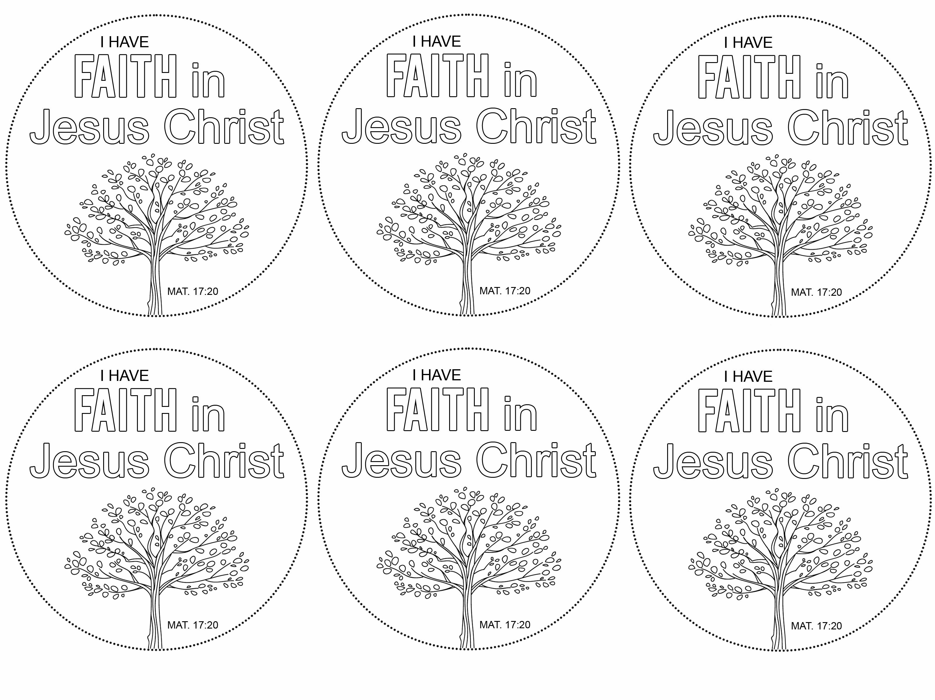 Lds primary printables lds primary lds primary printables faith