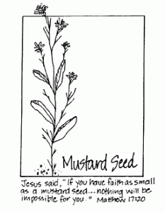 Faith of a mustard seed living life out loud feels good