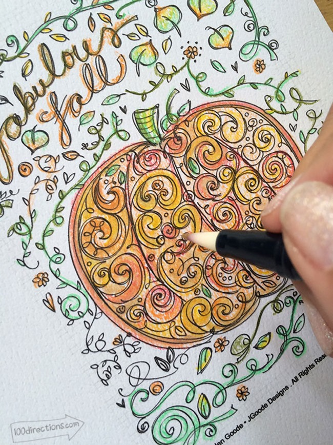 Fall coloring pages for adults free printables