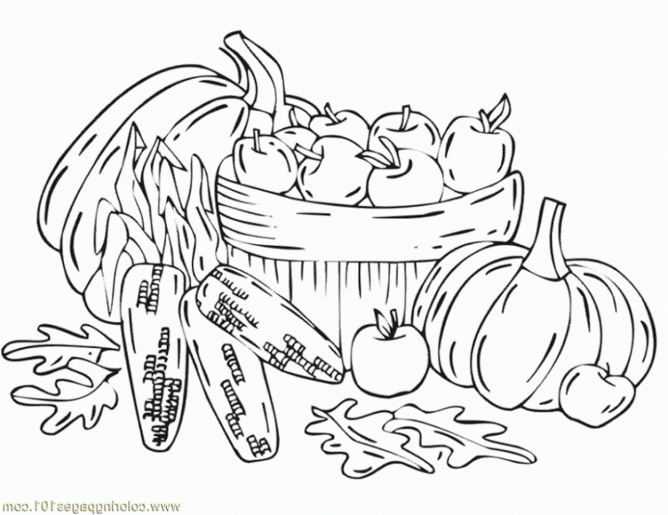Harvest coloring pages printable for free download