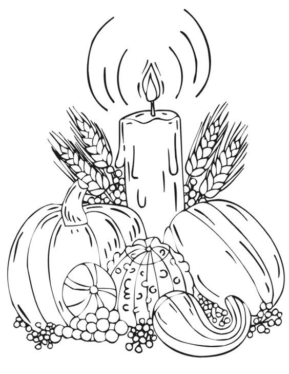 Harvest coloring pages