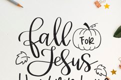 Fall for jesus he never leaves svg bible quote fall svg