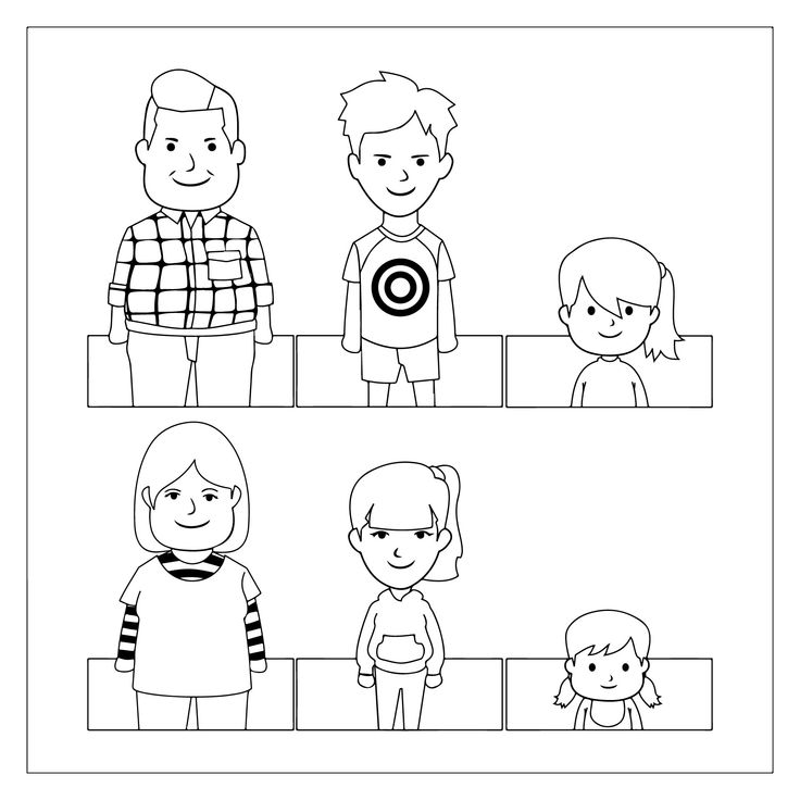 Best printable family puppets pdf for free at printablee alphabet coloring pages family coloring pages finger puppets