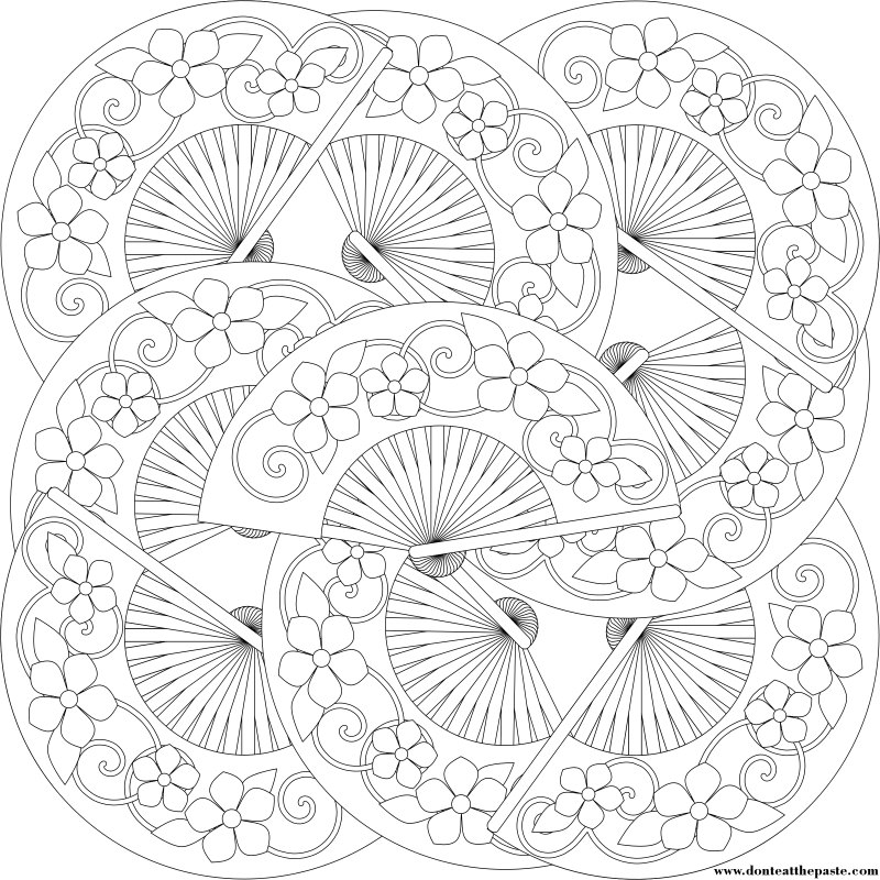 Dont eat the paste fan coloring pages